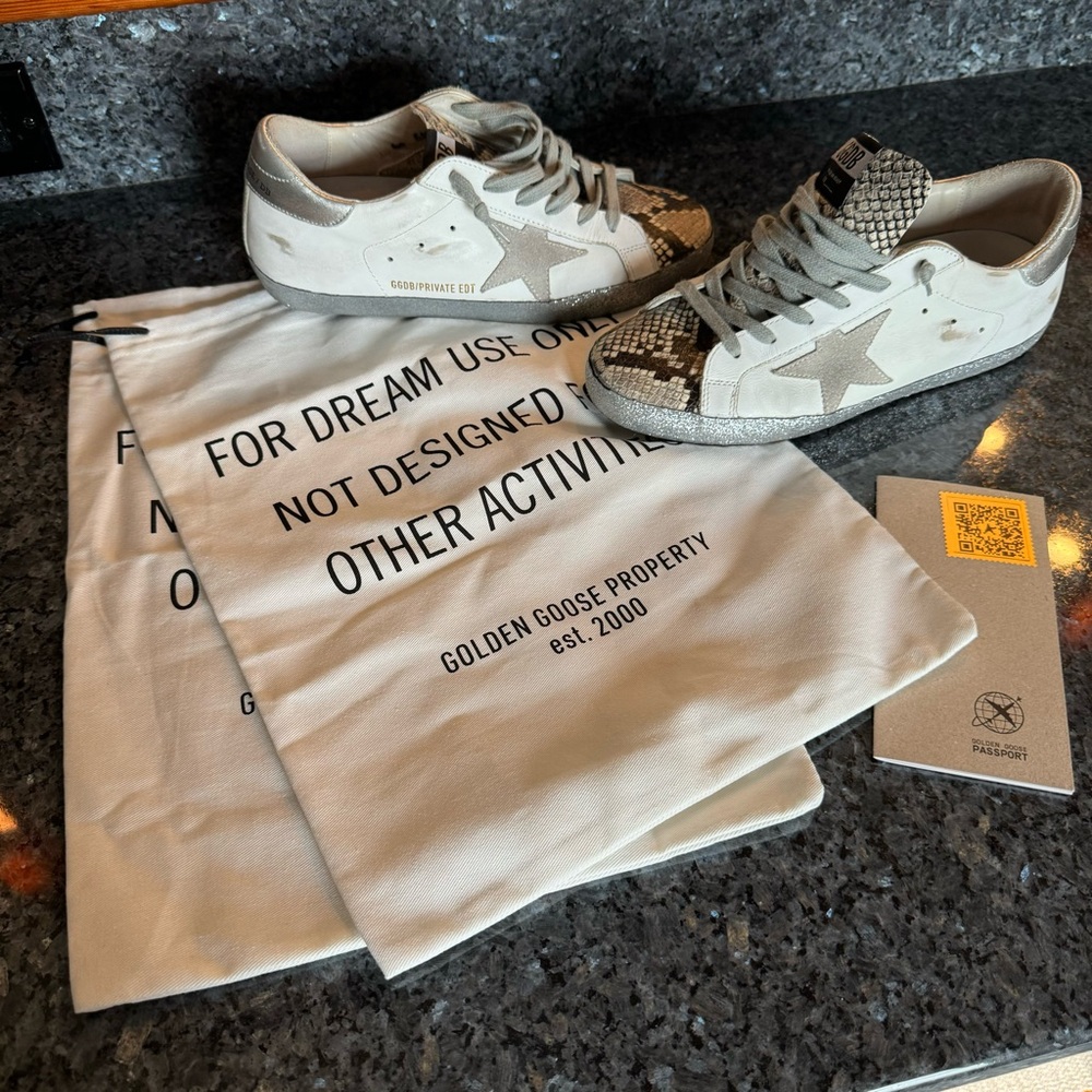 LIMITED & numbered.   GOLDEN GOOSE